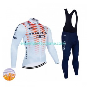 Tenue Maillot M/L + Collant à Bretelles Hiver Thermal Fleece 2022 Ineos Grenadiers N004